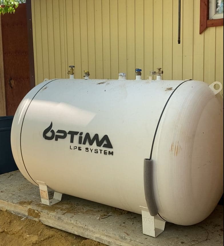 Газификация дома с брендингом